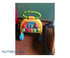 Fisher price walker rocker and high chair